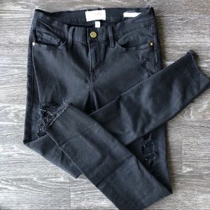FRAME black denim jeans